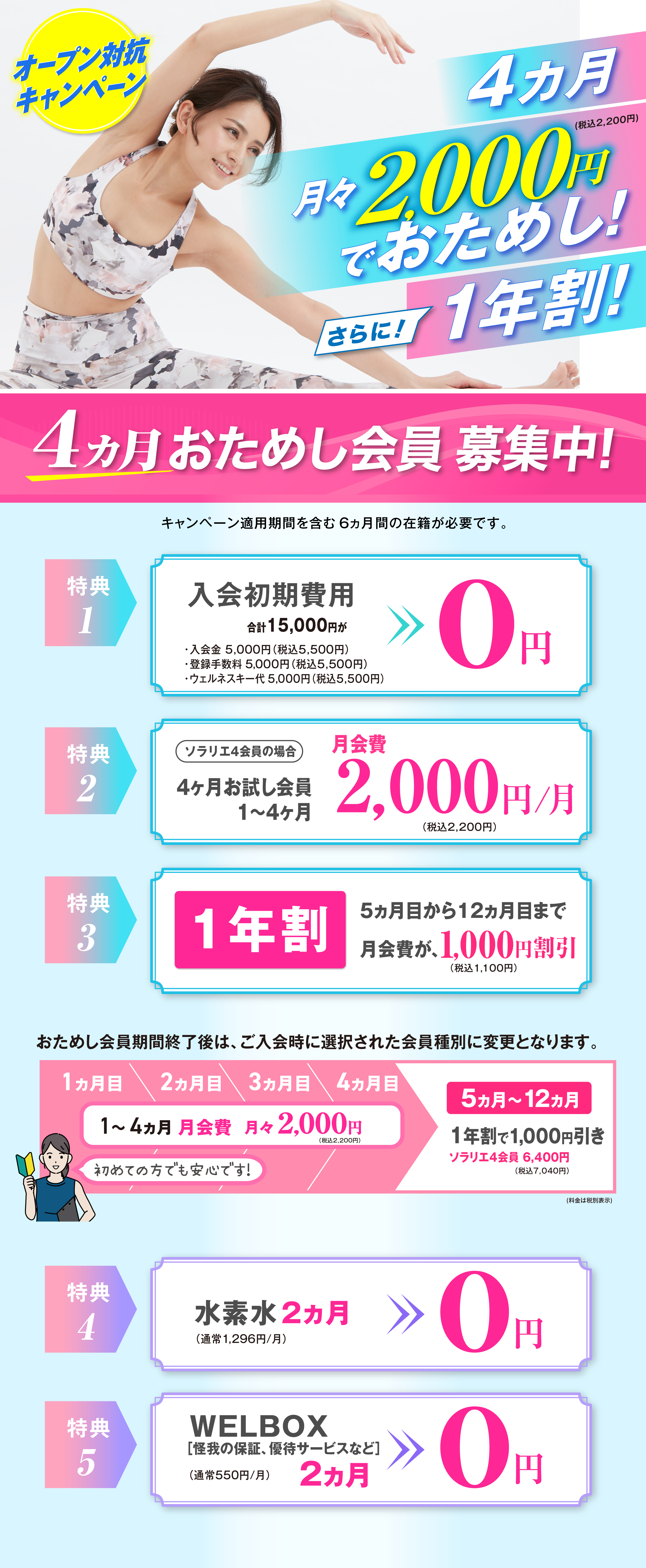 おためし会員募集中